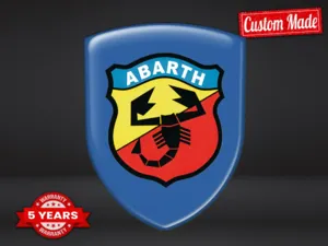 Fiat Abarth Insignias Automotrices Pro Máximo Resistente Diseño